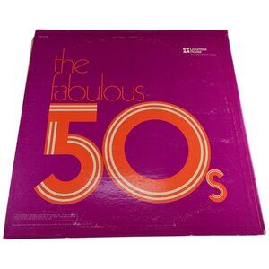 The Fabulous 50s (2xLP) Columbia Musical Treasuries DS716 DS717 Pop 1977 VG